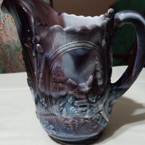Vintage Imperial Glass Milk Pitcher